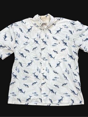 Vintage 90s Campia Moda Fish Shirt